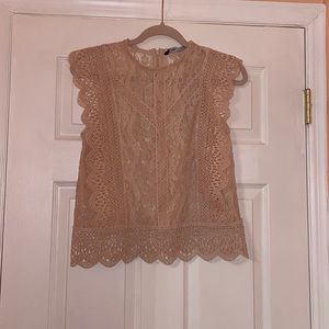 Zara Lace Blouse